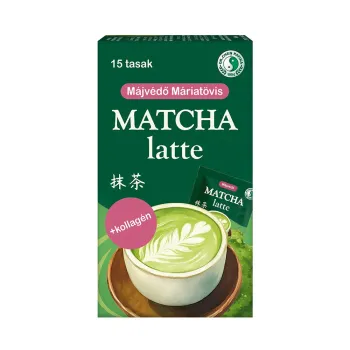 Dr. Chen Matcha Latte májvédő máriatövis  italpor 15 db (180g) Kép