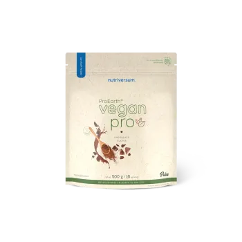 Nutriversum Vegan Pro ProEarth fehérjepor csokoládé ízű 500g 1.Kép
