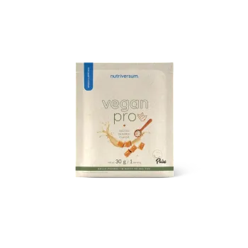 Nutriversum Vegan Pro ProEarth fehérjepor - sós karamell ízű 30g 1.Kép