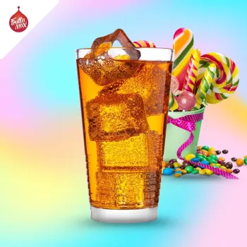 Fruttamax Bubble Tutti-frutti ízű gyümölcsszörp 500 ml 3.Kép